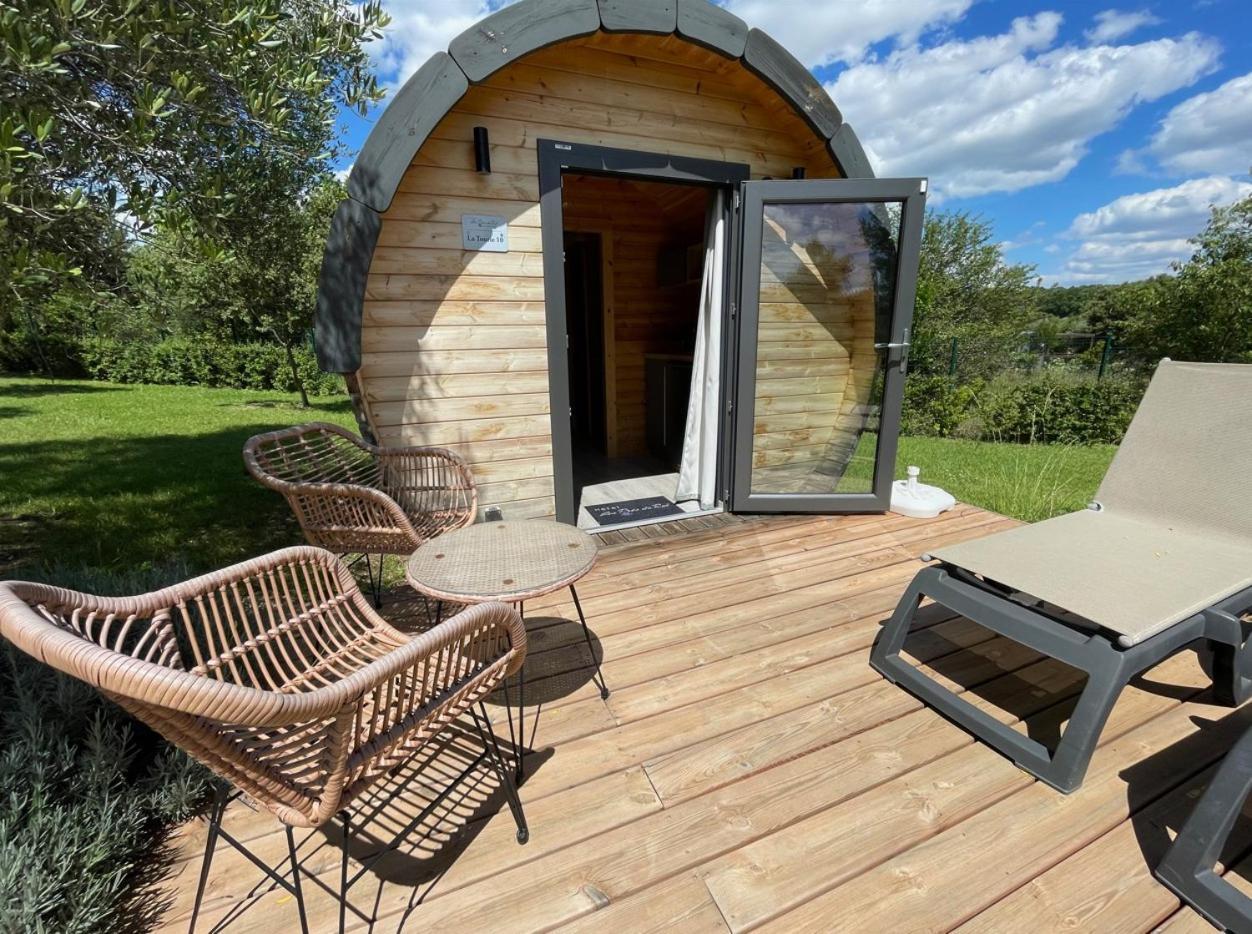 Camping Les Pres Du Roi Sommières 외부 사진